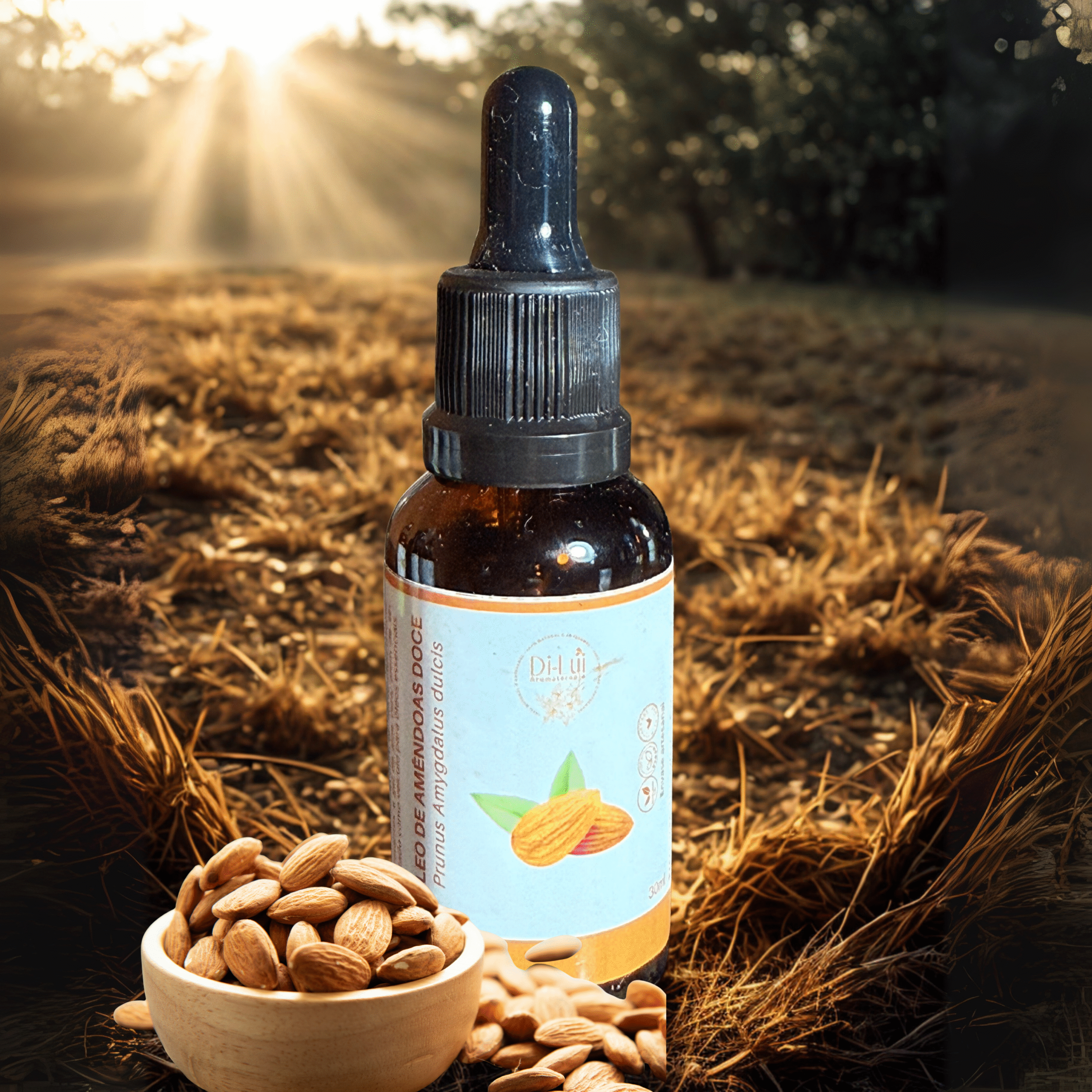 ÓLEO VEGETAL DE AMÊNDOAS DOCE - 30ML