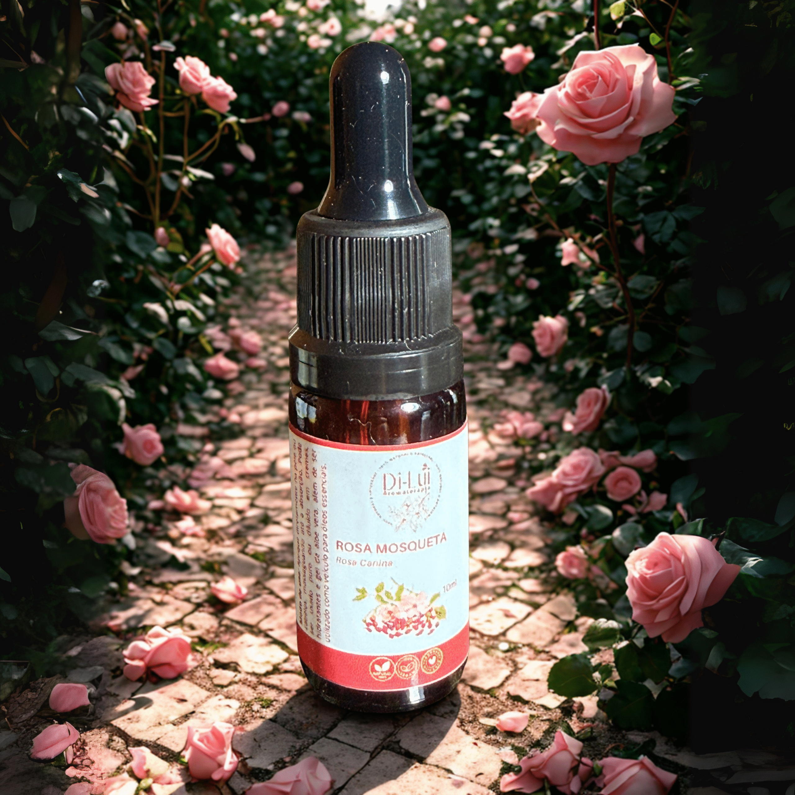 ÓLEO VEGETAL DE ROSA MOSQUESTA - 10ML