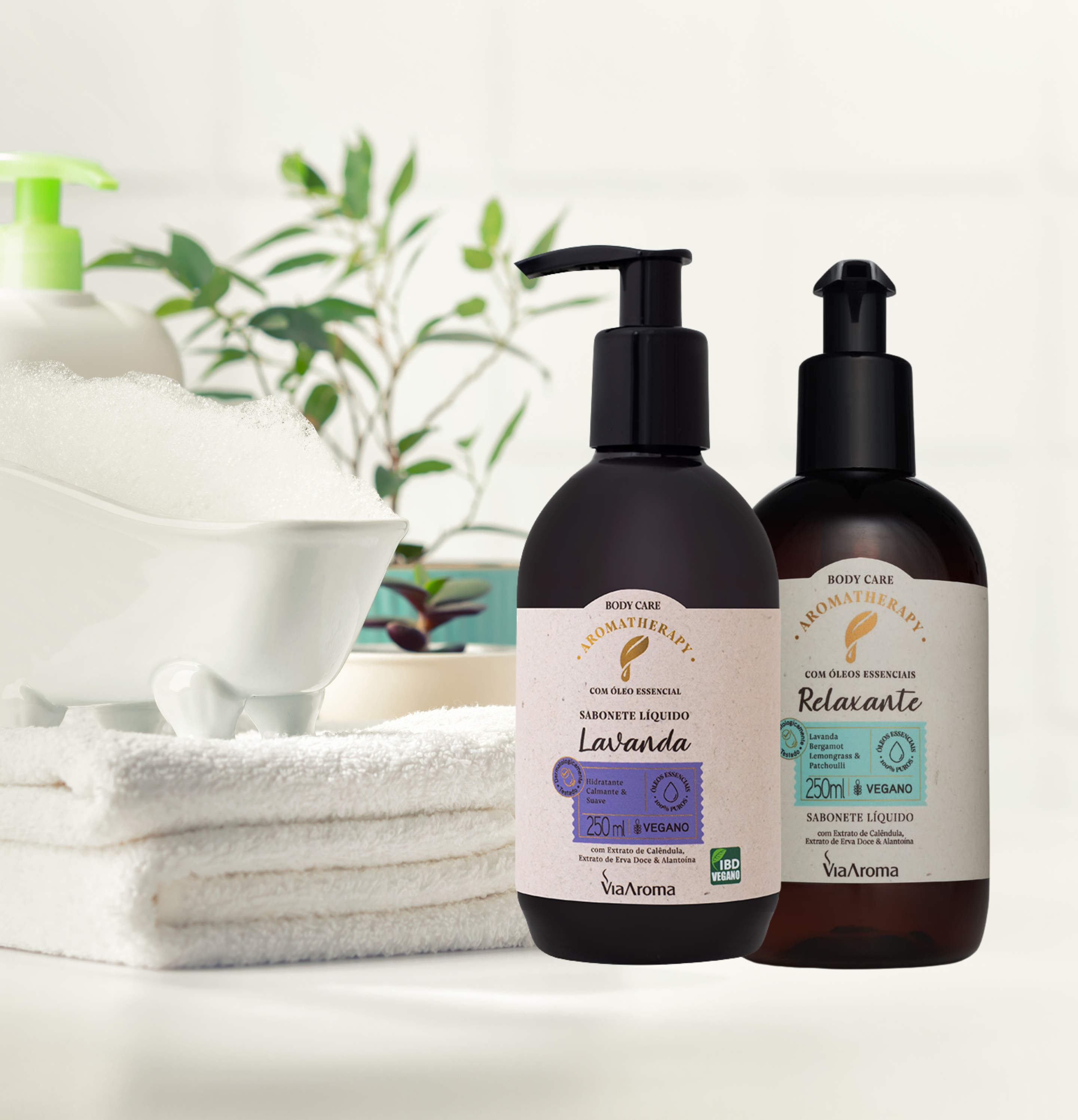 SABONETE LIQUIDO VEGANO-VIA AROMA