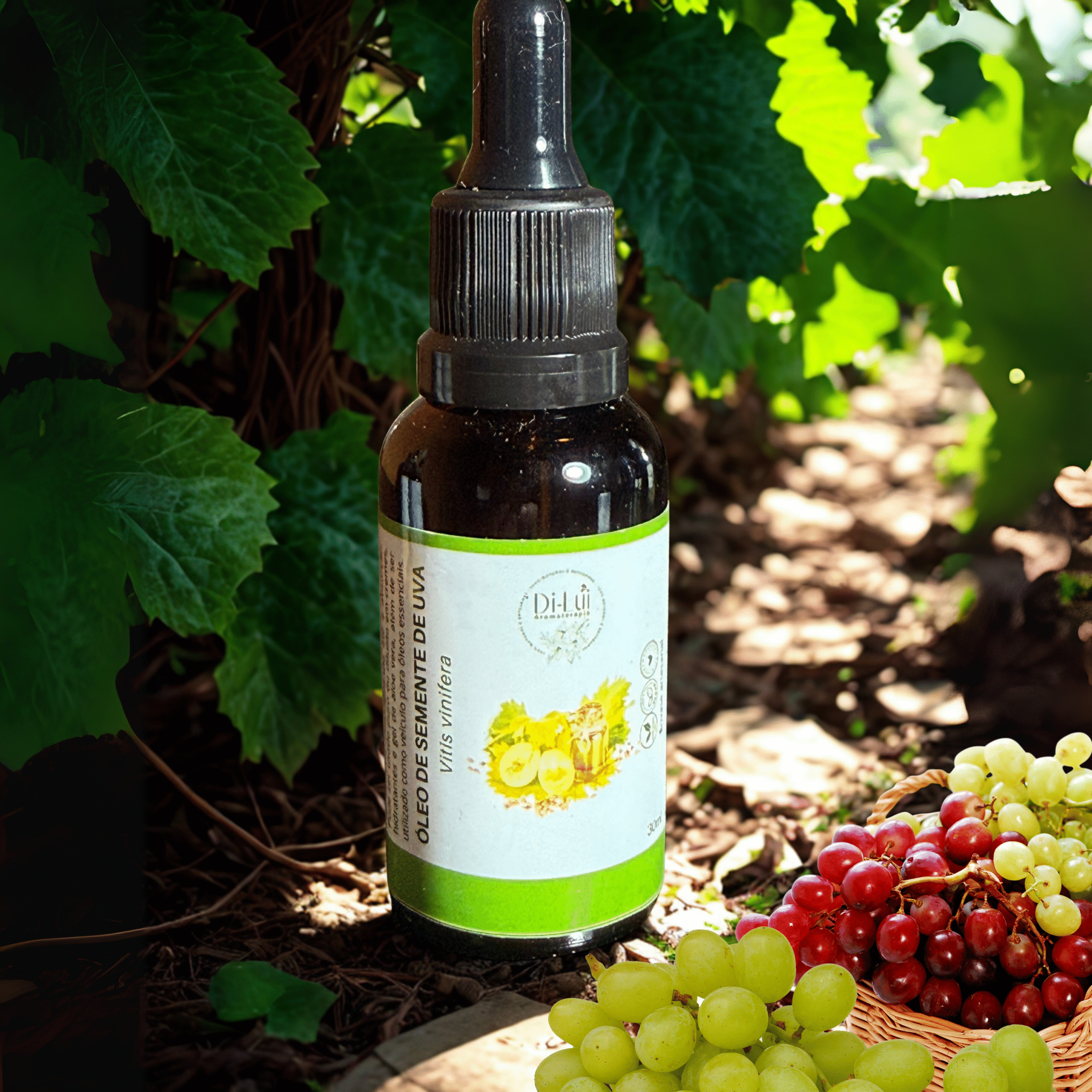 ÓLEO VEGETAL DE SEMENTE UVA- 30ML